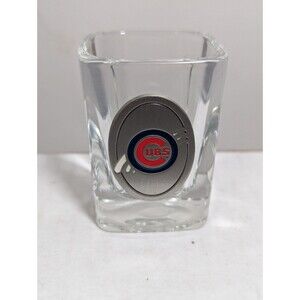 Chicago Cubs Wrigley Field Shot Glass MLB Cubbies Party Drinkware Square Shots
